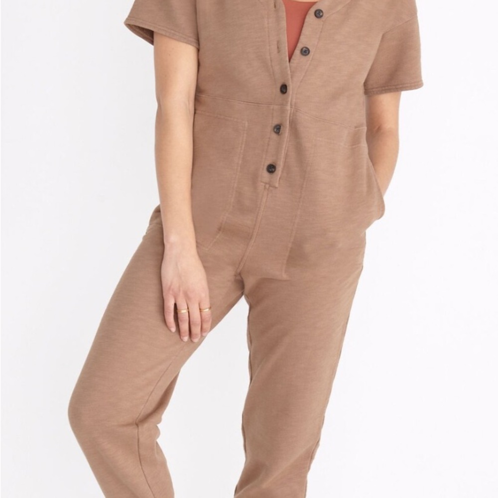 MWL Madewell Short-Sleeve Coverall Jumpsuit SOLD OUT! ND786 Medium